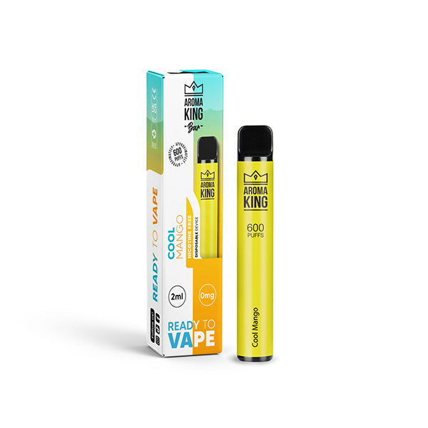 Nicotine Free Aroma King Bar 600 Disposable Vape