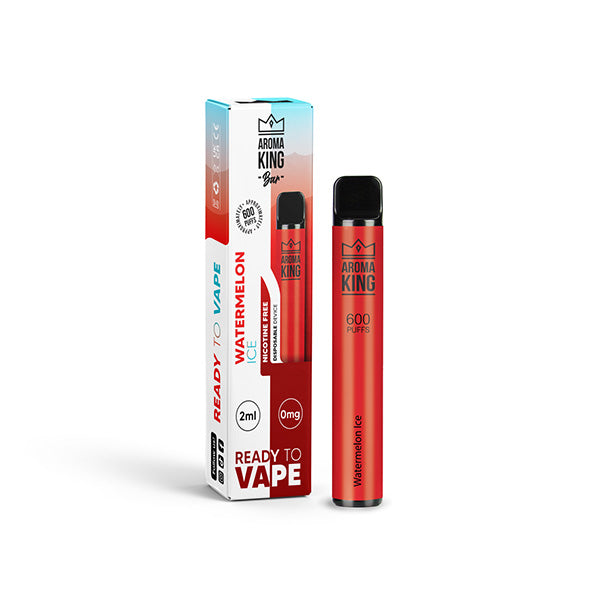 Nicotine Free Aroma King Bar 600 Disposable Vape