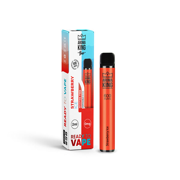 Nicotine Free Aroma King Bar 600 Disposable Vape