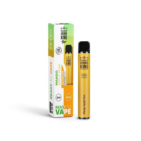 Nicotine Free Aroma King Bar 600 Disposable Vape