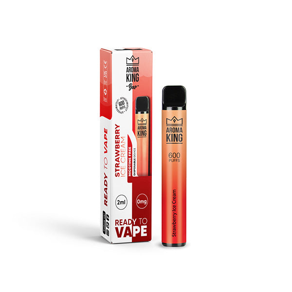 Nicotine Free Aroma King Bar 600 Disposable Vape