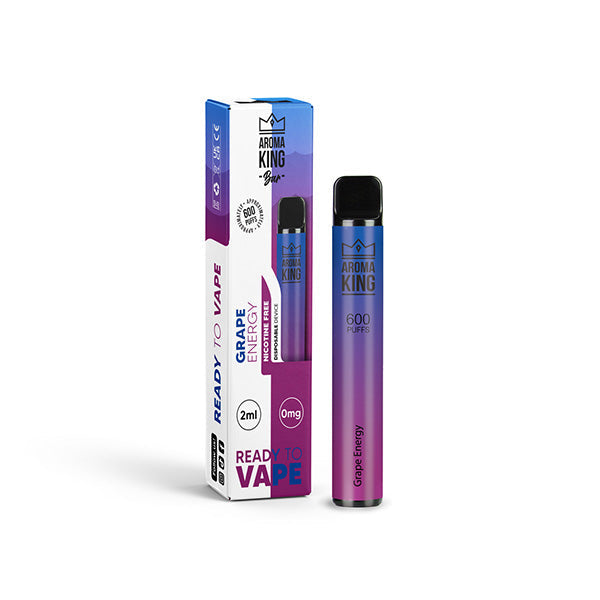 Nicotine Free Aroma King Bar 600 Disposable Vape