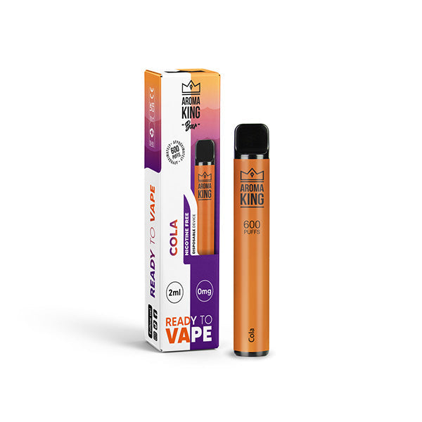 Nicotine Free Aroma King Bar 600 Disposable Vape