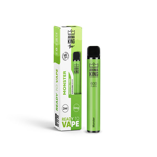 Nicotine Free Aroma King Bar 600 Disposable Vape