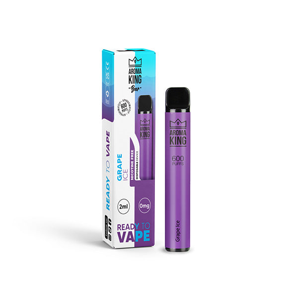 Nicotine Free Aroma King Bar 600 Disposable Vape