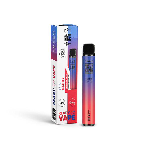 Nicotine Free Aroma King Bar 600 Disposable Vape
