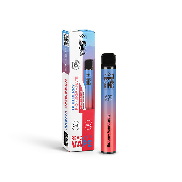 Nicotine Free Aroma King Bar 600 Disposable Vape