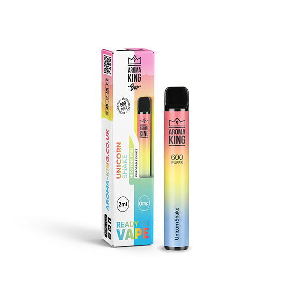 Nicotine Free Aroma King Bar 600 Disposable Vape