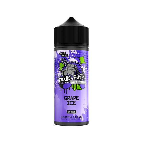 Tank Fuel Bar Edition 100ml 0mg Shortfill Vape Juice [70VG/30PG]