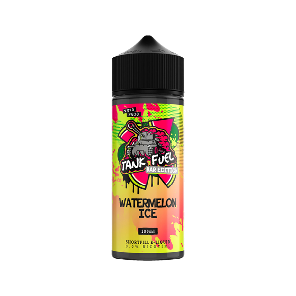 Tank Fuel Bar Edition 100ml 0mg Shortfill Vape Juice [70VG/30PG]