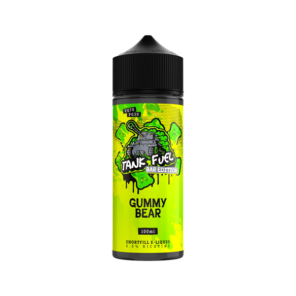 Tank Fuel Bar Edition 100ml 0mg Shortfill Vape Juice [70VG/30PG]