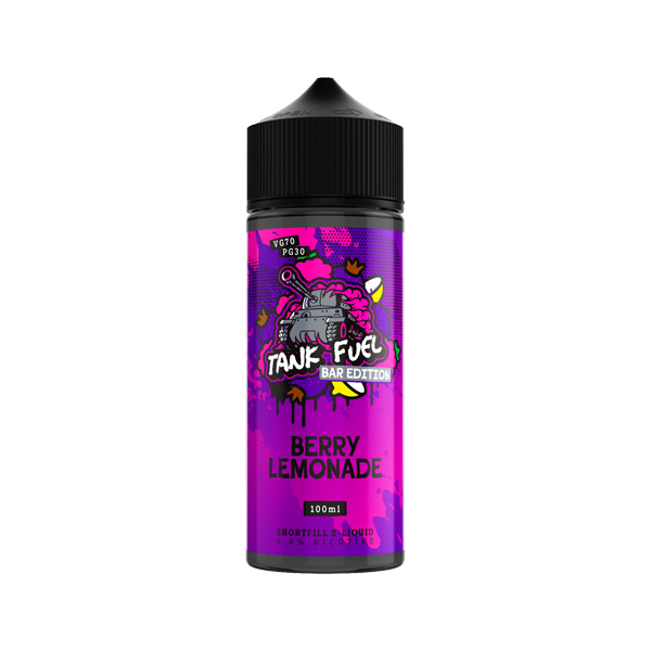 Tank Fuel Bar Edition 100ml 0mg Shortfill Vape Juice [70VG/30PG]