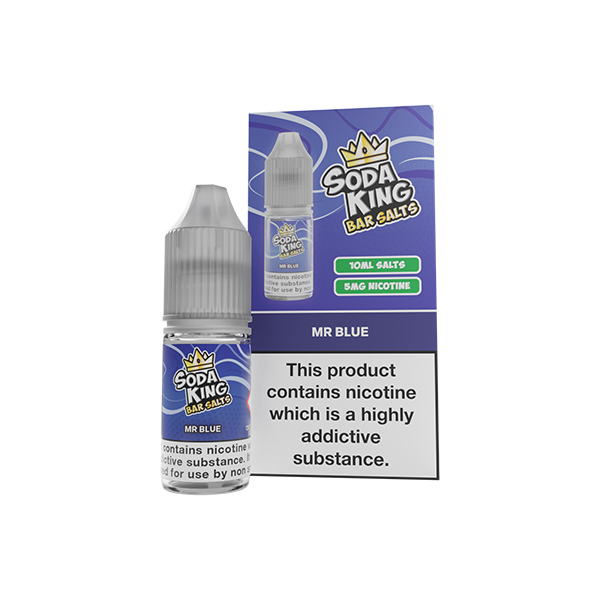 Soda King Bar SALTS 5mg Nic Salts 10ml [50VG/50PG]