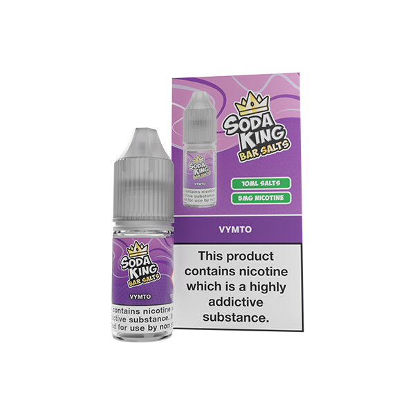 Soda King Bar SALTS 5mg Nic Salts 10ml [50VG/50PG]
