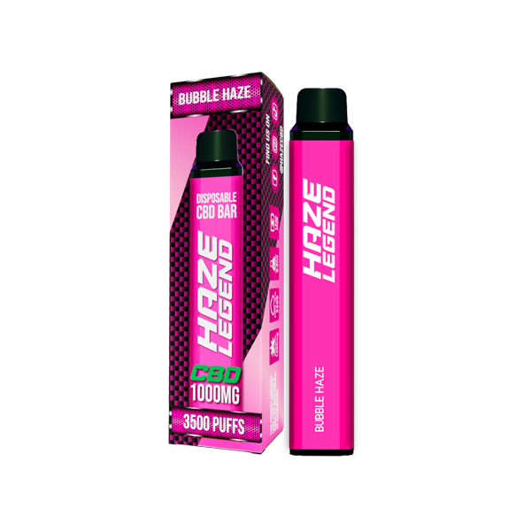 Haze Legend 1000mg CBD Disposable Vape