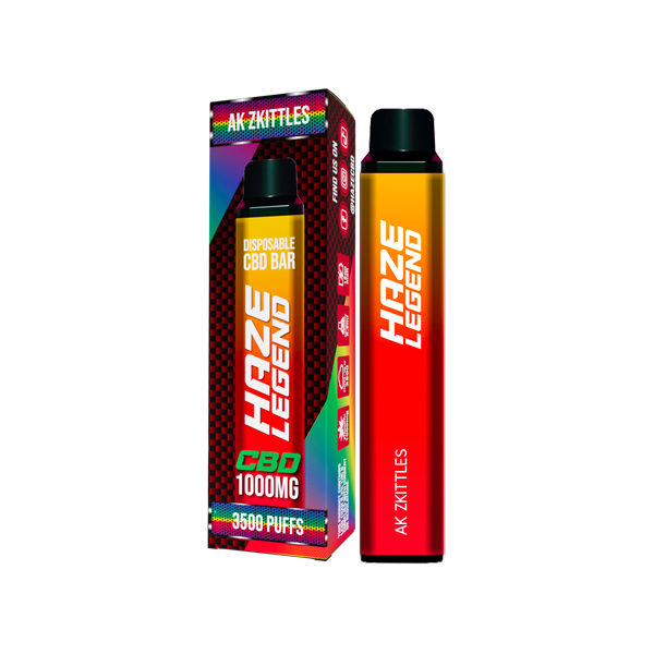 Haze Legend 1000mg CBD Disposable Vape
