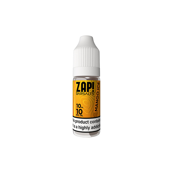 ZAP 10mg Nic Salts 10ml [50VG/50PG]