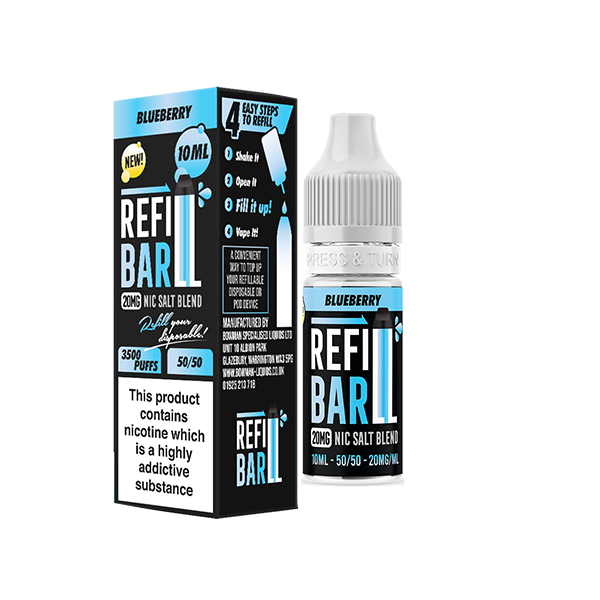 Bar Salts 10mg Nic Salts 10ml [50VG/50PG]