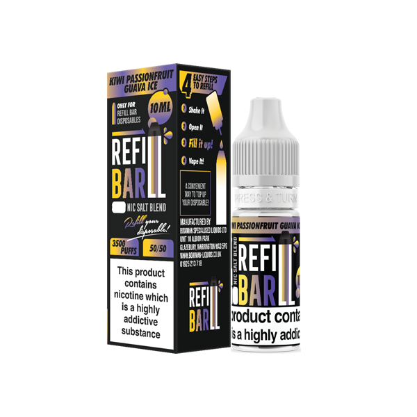 Bar Salts 10mg Nic Salts 10ml [50VG/50PG]