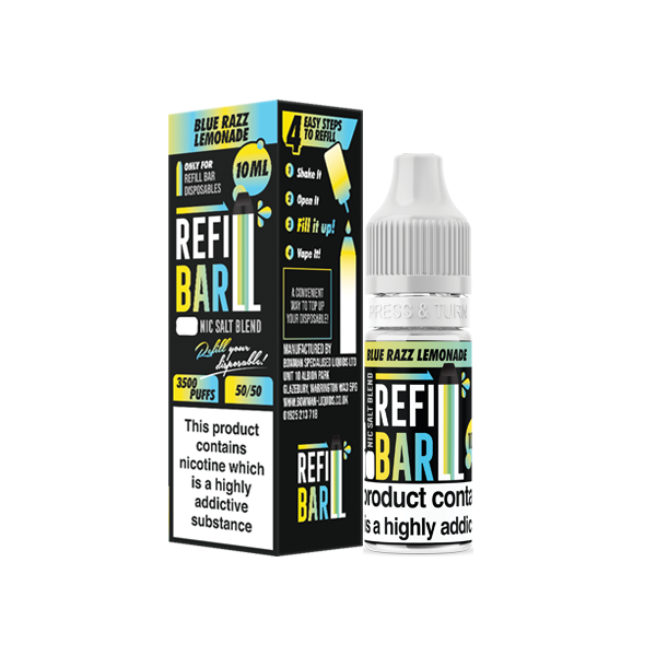 Bar Salts 10mg Nic Salts 10ml [50VG/50PG]