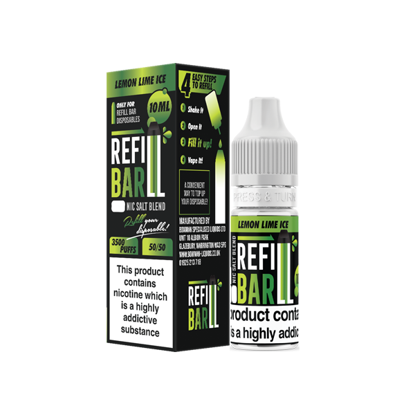 Bar Salts 10mg Nic Salts 10ml [50VG/50PG]