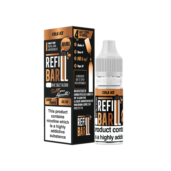 Bar Salts 10mg Nic Salts 10ml [50VG/50PG]