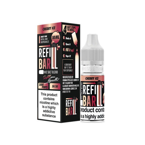 Bar Salts 10mg Nic Salts 10ml [50VG/50PG]