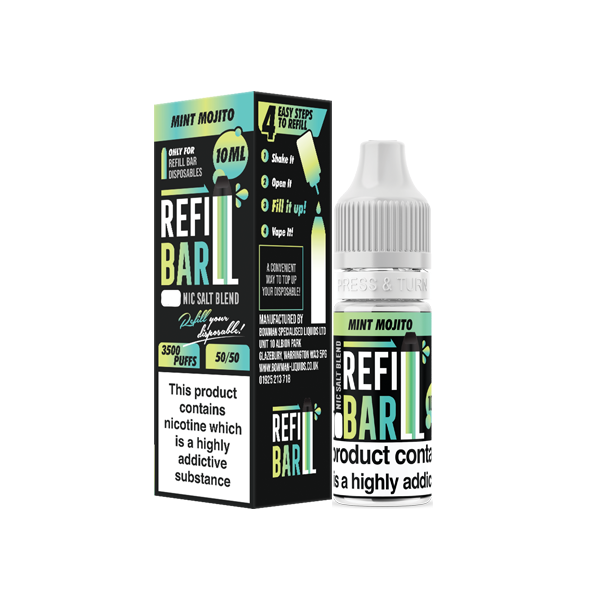 Bar Salts 10mg Nic Salts 10ml [50VG/50PG]