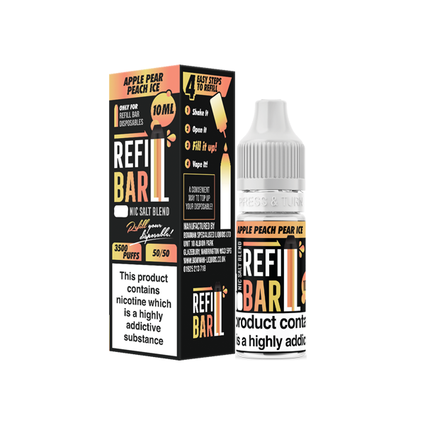 Bar Salts 10mg Nic Salts 10ml [50VG/50PG]