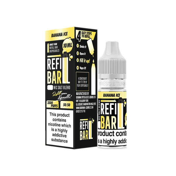 Bar Salts 10mg Nic Salts 10ml [50VG/50PG]