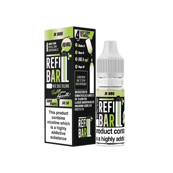 Bar Salts 10mg Nic Salts 10ml [50VG/50PG]