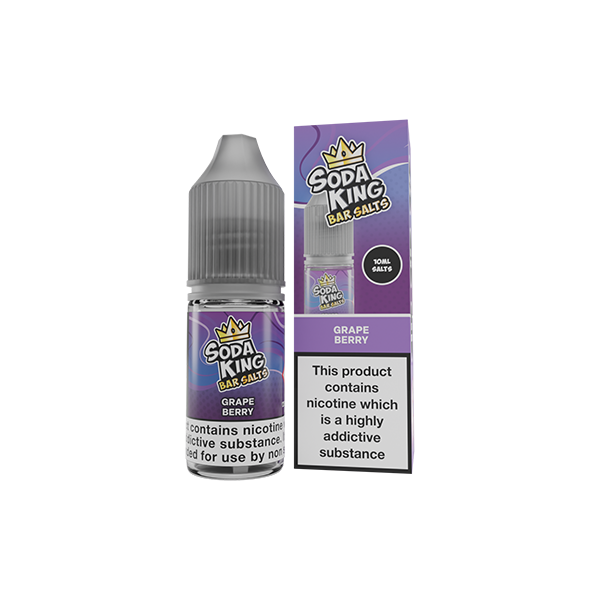 Soda King Bar SALTS 20mg Nic Salts 10ml [50VG/50PG]
