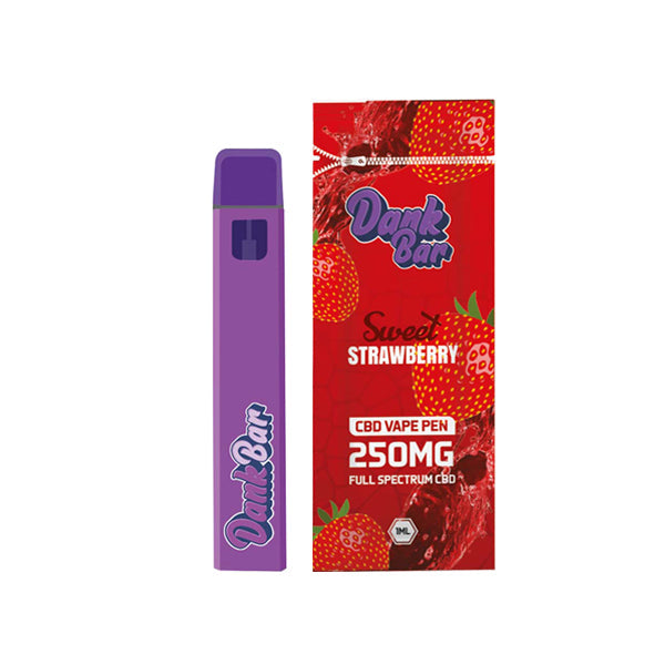 Purple Dank 250mg Full Spectrum CBD Vape Disposable - 12 Flavours