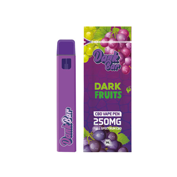Purple Dank 250mg Full Spectrum CBD Vape Disposable - 12 Flavours
