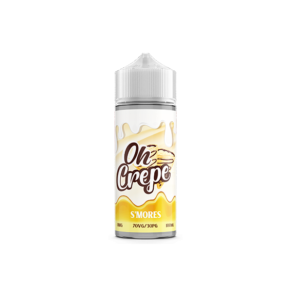 Oh Crepe 100ml 0mg Shortfill Vape Juice [70VG/30PG]