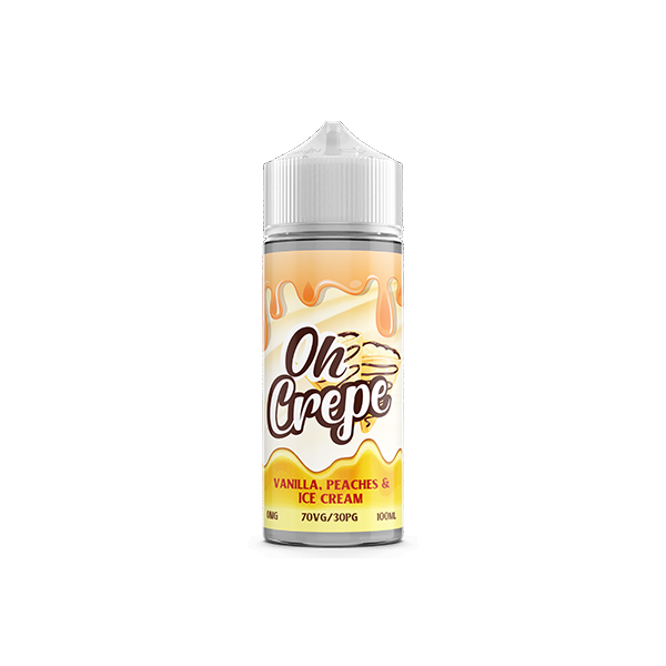 Oh Crepe 100ml 0mg Shortfill Vape Juice [70VG/30PG]