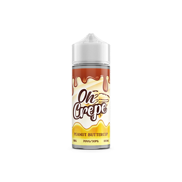 Oh Crepe 100ml 0mg Shortfill Vape Juice [70VG/30PG]