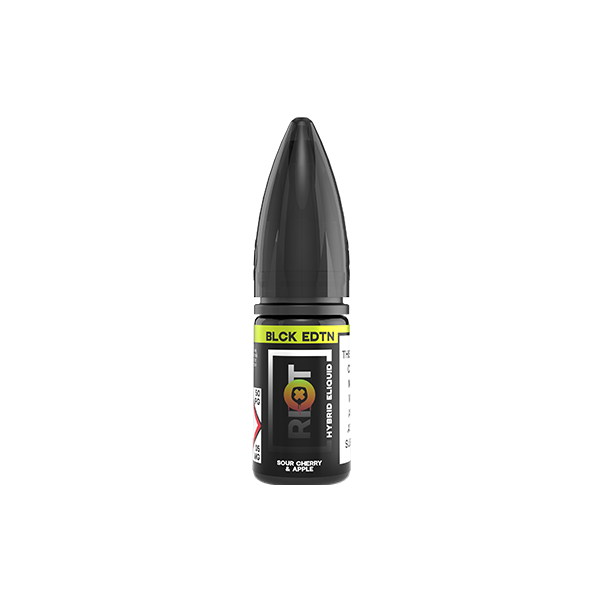 Riot Squad Black Edition V2 20mg Nic Salts 10ml [50VG/50PG]