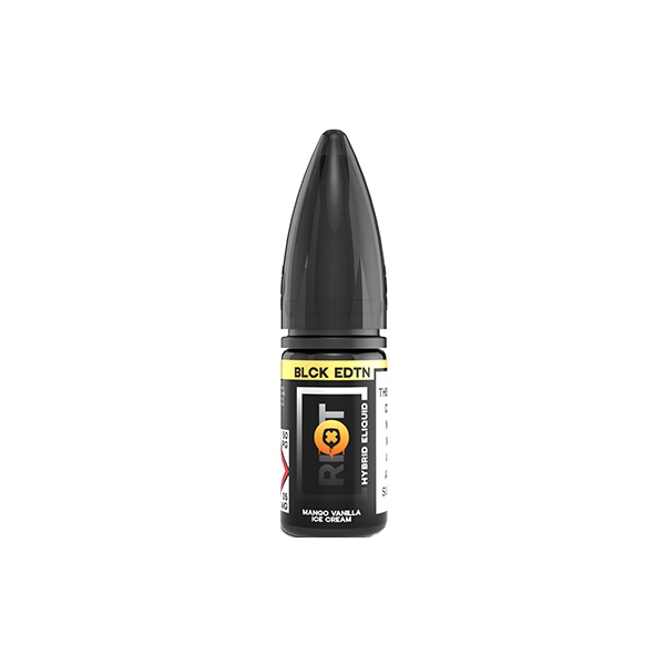 Riot Squad Black Edition V2 20mg Nic Salts 10ml [50VG/50PG]