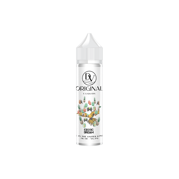 DV Originals 60ml 0mg Shortfill Vape Juice [70VG/30PG]