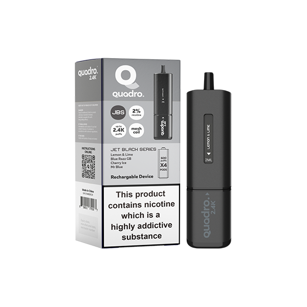Quadro 20mg 2.4K Pod Vape 2400 Puffs