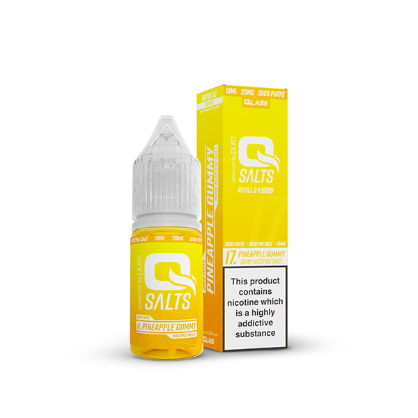 Q Salts 20mg Nic Salts 10ml [50VG/50PG]