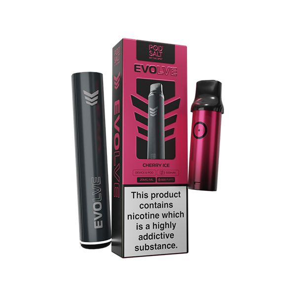 Evolve 20mg Pod Salt Vape 600 Puff