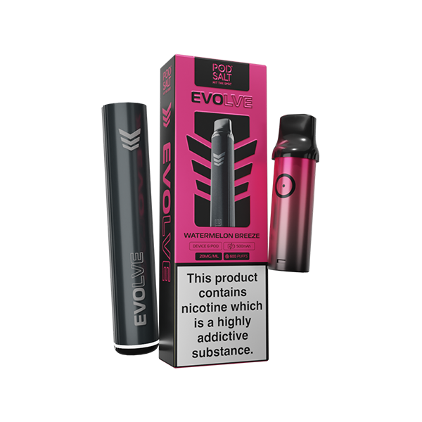 Evolve 20mg Pod Salt Vape 600 Puff