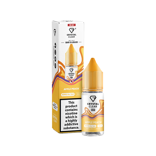 Crystal Clear 10mg Nic Salts 10ml [50VG/50PG]