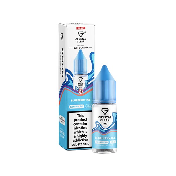 Bar Crystal Clear 10ml 20mg Vape Juice [50VG/50PG]