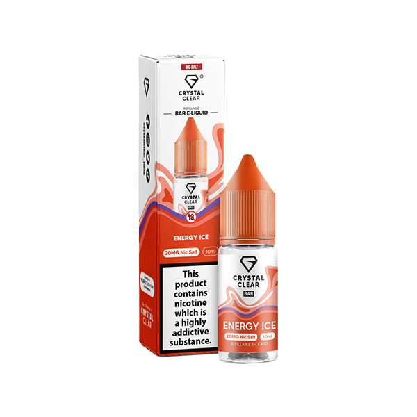 Crystal Clear 10mg Nic Salts 10ml [50VG/50PG]