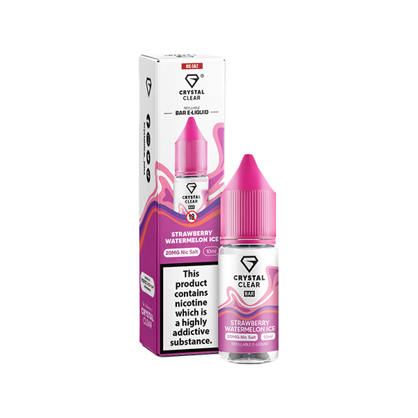 Crystal Clear 10mg Nic Salts 10ml [50VG/50PG]