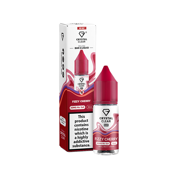 Crystal Clear 10mg Nic Salts 10ml [50VG/50PG]