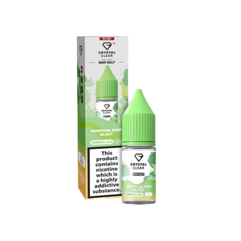 Crystal Clear 10mg Nic Salts 10ml [50VG/50PG]